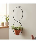 2-Pack 8 Inch Flower Pot Holder Ring Wall Mounted Metal Flower Pot Hange... - $15.93 CAD
