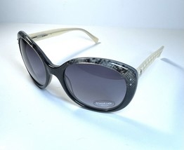 NEW BEBE Black Ivory Gray JET SNAKE OWN IT BB7148 Sunglasses + Case - €34,56 EUR