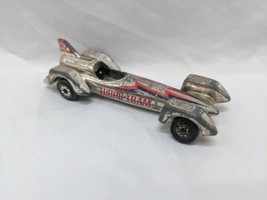 Vintage 1980 Kenner Turbo Tram Chrome Race Car Toy 3 1/2&quot; - £11.10 GBP