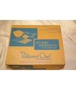 Pampered Chef 1965 Simple Additions Fondue Accessory Set - £11.79 GBP