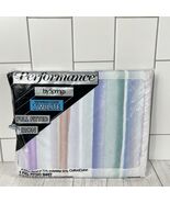 Vintage Springs Performance Twilite Full Fitted Sheet Sea Breeze Stripe ... - €18,50 EUR