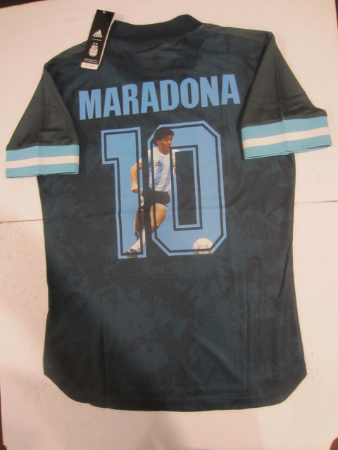 DIEGO MARADONA / Lionel Messi Signed Argentina 2018 Jersey+Coa+Proof