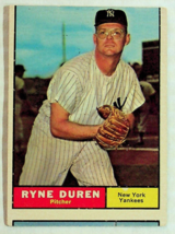 1961 Topps Ryne Duren Baseball Card #356 - £2.77 GBP