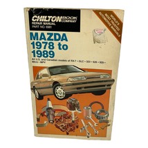 Chilton Mazda 1978 - 1989 RX7 323 626 929 MX-6 Mpv Automotive Repair Manual - £5.13 GBP