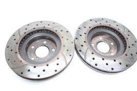 10-14 SUBARU LEGACY FRONT BRAKE ROTORS PAIR Q1071 image 10