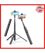 66&quot; Automatic Pop-Open Tripod with Magnetic Remote - Selfie Stick Stability - $696.17 MXN