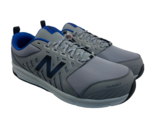 New Balance Men&#39;s 412v1 Alloy Toe Athletic Work Shoes Grey/Blue Size 15 4E - $71.24