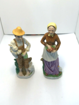 Vintage Brinn&#39;s PGH PA Country Life Farm Folks porcelain Figurines Made ... - $29.69