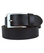 Mens Leather Belt Business Leather Belt Indulge Dark Brown for Jeans Pant - $23.99