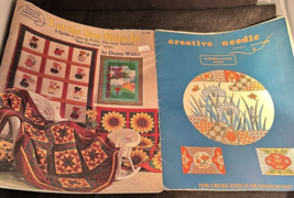 2 lot Needlework Quilting and  Cross-Stitch books Donna Wilder &amp; Imari Collectio - £7.88 GBP
