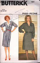 Butterick Pattern # 4681 Misses&#39; Dress  Evan-Picone - £1.37 GBP