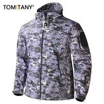  Soft Hi Jacket Men Army  Fleece Coats S-5XL  Waterproof Windbreakers wi... - £93.20 GBP