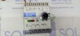 Keyence GA-245 Shock Sensor Amplifier Unit Keyence Corporation GA245 - $573.05