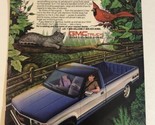 GMC Sierra Vintage Print Ad Advertisement pa13 - $6.92