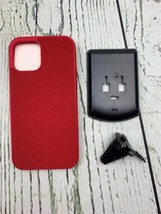 Compatible with iPhone 12 12 Pro Ballistic Nylon Cases Cover Red - $30.68