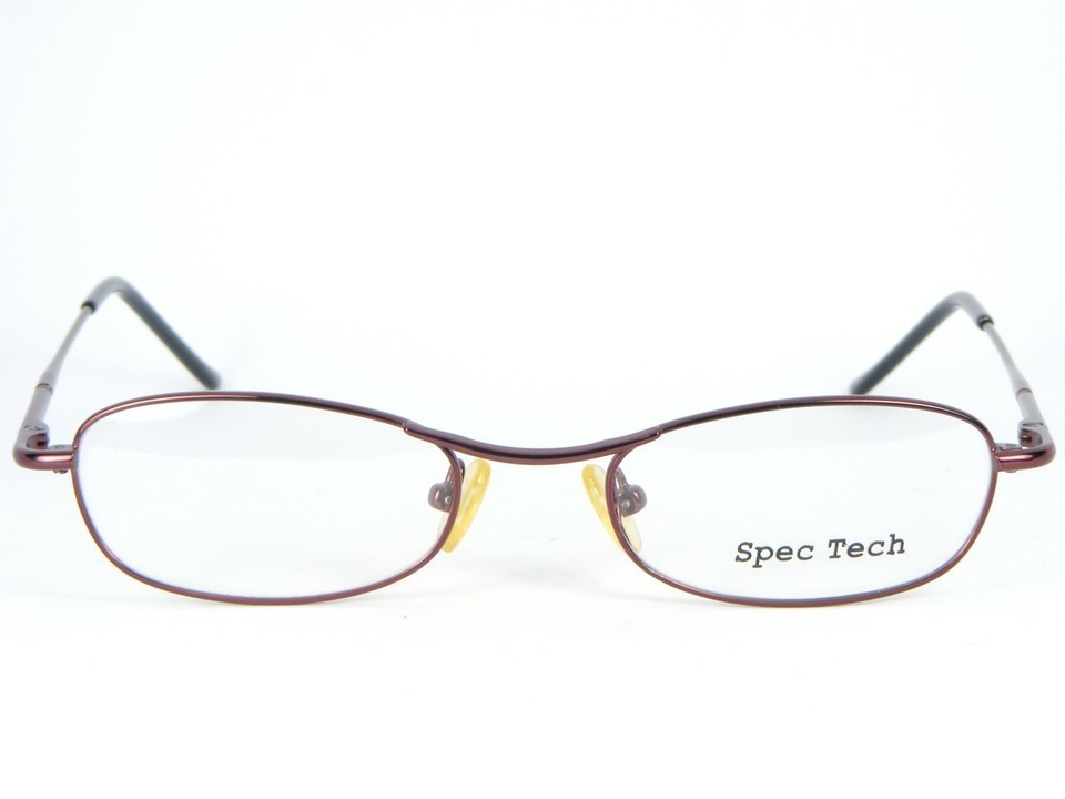 NEW Spec Tech EMBASSY BURGUNDY EYEGLASSES GLASSES METAL FRAME 47-19-135mm Item image 2