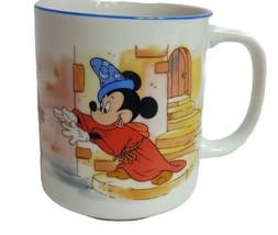 Vintage Disney Mickey Mouse &quot;Sorcerer&#39;s Apprentice&quot; Coffee Mug Made In Japan - $10.95