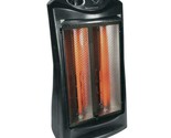Comfort Zone Heater Radiant Tower Heat Space Heater Dual Quartz Heating ... - $52.24