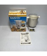 VTG Presto Tater Twister Electric Curly Cutter Fry Cutter and Manual 1 B... - $22.98
