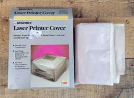 Vintage - Memorex Laser Printer Cover - Vinyl, Part No. 3202-2548 - $14.99