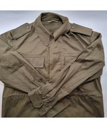 Vintage Green Military Combat Coat Jacket Size Medium-Large Foreign Mili... - £28.70 GBP