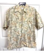 Pierre Cardin L Mens Tropical Short Sleeve 100% Cotton Button Down Shirt - €8,53 EUR