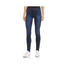 Joes The Icon Womens 24 Navy Mid Rise Skinny Nurie Denim Jeans NWT BD41 - £34.28 GBP