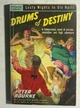DRUMS OF DESTINY by Peter Bourne (1947) Popular Library vintage sleaze paperback - £10.89 GBP
