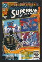 ACTION COMICS #689, DC Comics, 1993, NM- CONDITION, WHO WATCHES THE SUPE... - £3.94 GBP