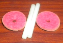 Pair Singer 477 Stylist Spool Pins #172007 w/Felt Pads #8879-609 - £6.27 GBP