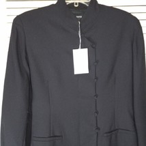 Vintage Randy Kemper Wool Blend Blazer Jacket Size 8 Lined Pockets Hong Kong - £23.14 GBP
