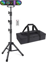 Dj Lights With Stand, 5 In 1 Party Bar Light Set With Rotating, With Car... - $129.96