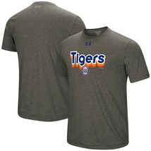 Detroit Tigers Under Armour Mens Saturday Morning Tri-Blend S/S T-Shirt - Medium - £16.81 GBP