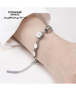 Power Ionics INFINITY Series Germanium 3mm Health Bracelet With 3 x 99.9... - £39.62 GBP