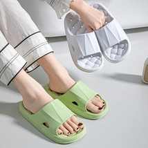 New Woven Texture Non-slip Slippers For Women Summer Indoor Floor Bathroom Home  - £11.48 GBP+