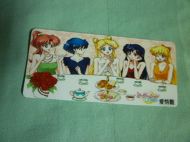 Sailor moon bookmark card sailormoon Crystal inner group style C - £5.50 GBP