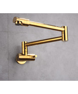 Wall Mount single cold Water Pot Filler Kitchen faucet Double Joint Spou... - $1,881.74 MXN