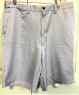 Haggar LIlac Men Women Size 36 Shorts - $274.54 MXN