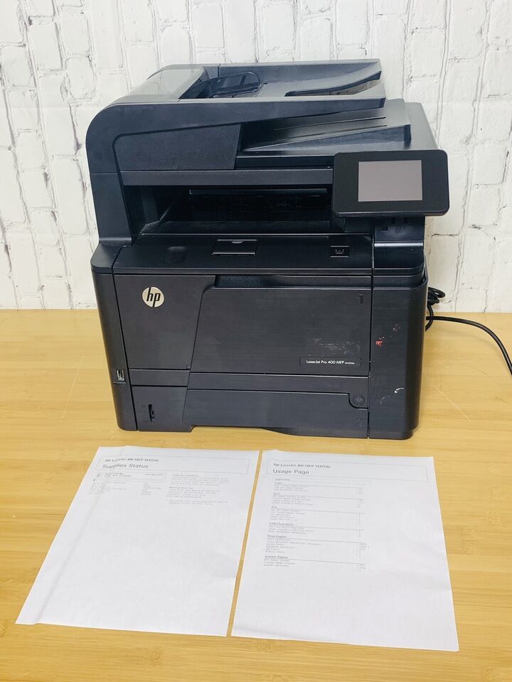 HP LaserJet Pro 400 M425dn All-in-One Monochrome Laser Printer 18426 Prints - £106.30 GBP