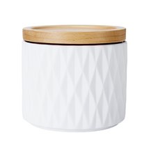 Celebrations by Mikasa Round Porcelain Gift Box with Wodden Lid, 4-Inch - $24.90