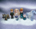 Disney Frozen 2 Anna Elsa Kristoff Petite Princess doll set Olaf Sven Wa... - £23.64 GBP