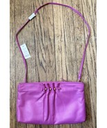 Vintage Amanda Smith Pink Purse Handbag w Golden Beads Groovy Barbiecore - £20.85 GBP