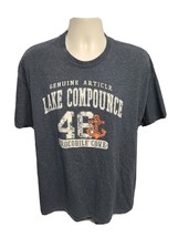 Lake Compounce Crocodile Cove 46 Adult Gray XL TShirt - $17.82