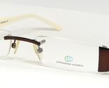 Collection Creativ 1396 610 BURNT BROWN / IVORY UNIQUE EYEGLASSES 54-19-... - $69.30