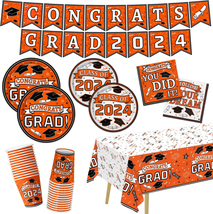 Graduation Party Supplies Graduation Party Tableware Set Congrats Grad Disposabl - £28.63 GBP