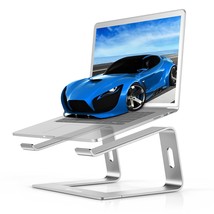 Laptop Stand, Ergonomic Aluminum Ventilated Laptop Holder Stand For Desk... - £14.93 GBP