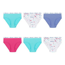 Girls Champion® 6-Pack Everyday Comfort Brief Panties - £15.74 GBP
