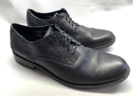 Bostonian Commonwealth Men Size 11 M Black Oxford Leather Lace Up Comfor... - $24.27