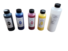 Ultra Pro True Color DTF  Ink Pack  1-500-ML White  and  4-250-ML Of Eac... - $128.70