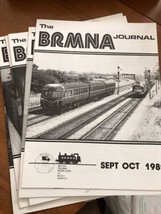 Lot of 6 BRMNA Journal 1989 Complete British Railway Modellers of North ... - €7,13 EUR